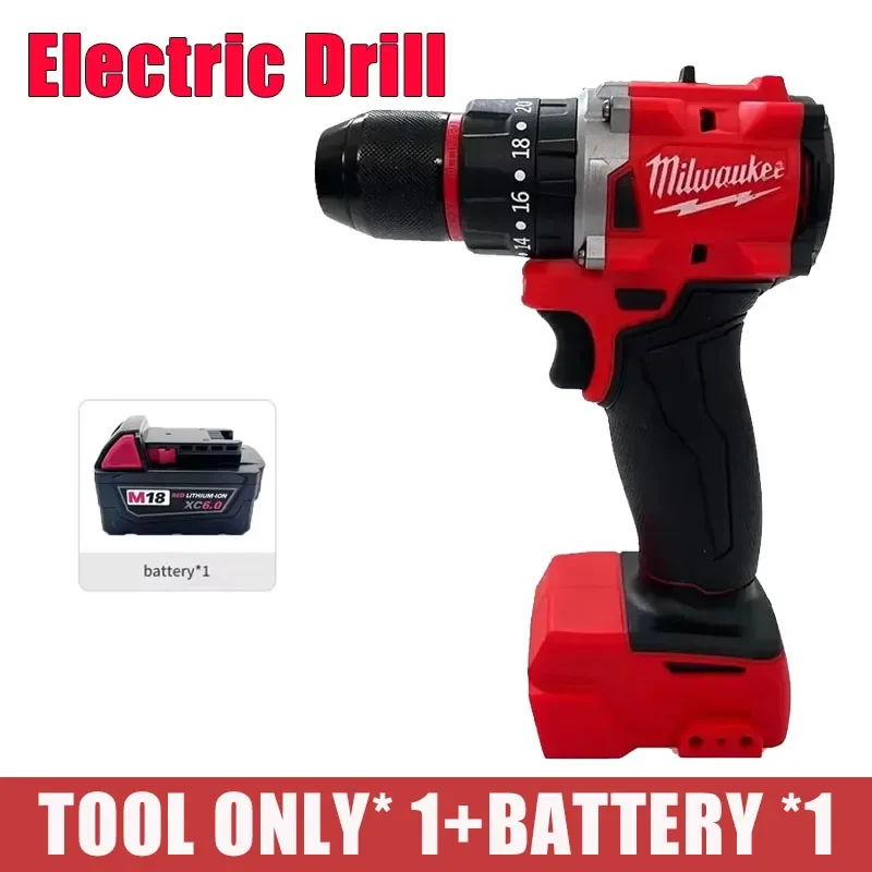 Milwaukee Brushless Cordless Electric Impact Hammer Drill Angle Grinder Electric Circular Saw With18v Battery Combo Kits Power - Image 22