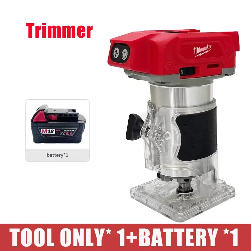 Milwaukee Brushless Cordless Electric Impact Hammer Drill Angle Grinder Electric Circular Saw With18v Battery Combo Kits Power - Image 7