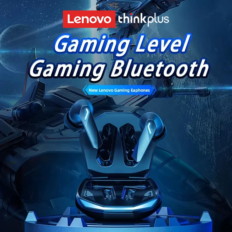 Choice Lenovo GM2 Pro TWS Wireless Headphones Earphone Bluetooth-compatible 5.3 Waterproof Sport Headset with Mic Long Endurance - Image 3