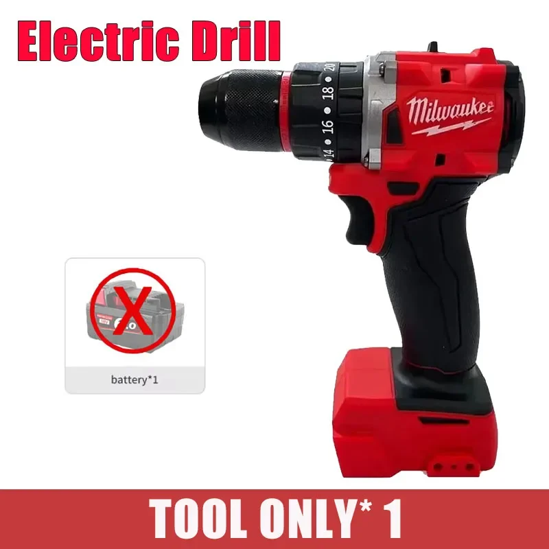 Milwaukee Brushless Cordless Electric Impact Hammer Drill Angle Grinder Electric Circular Saw With18v Battery Combo Kits Power - Image 21