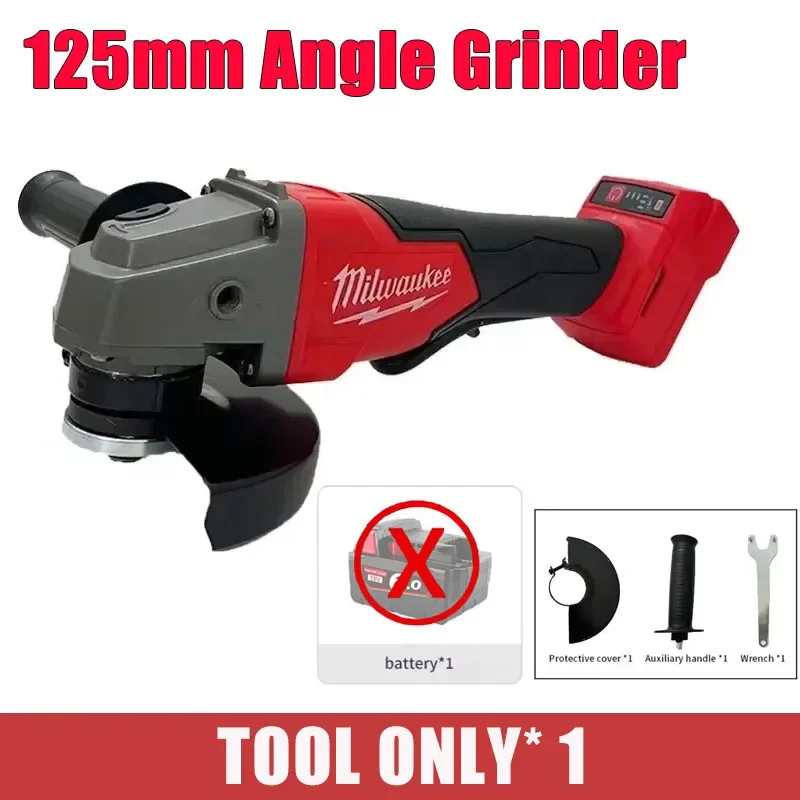 Milwaukee Brushless Cordless Electric Impact Hammer Drill Angle Grinder Electric Circular Saw With18v Battery Combo Kits Power - Image 24