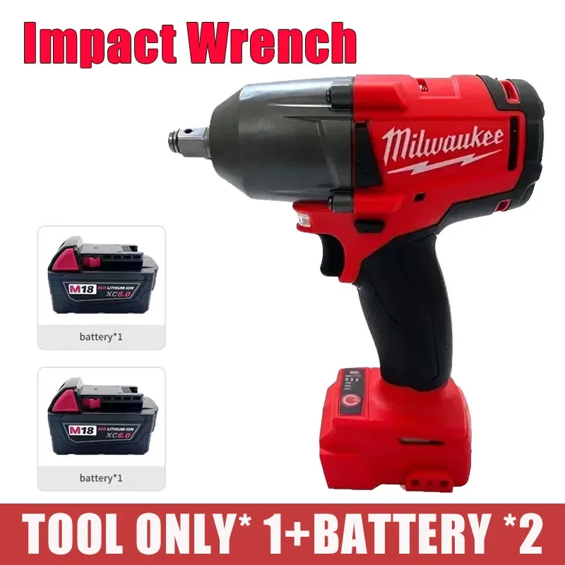 Milwaukee Brushless Cordless Electric Impact Hammer Drill Angle Grinder Electric Circular Saw With18v Battery Combo Kits Power - Image 29