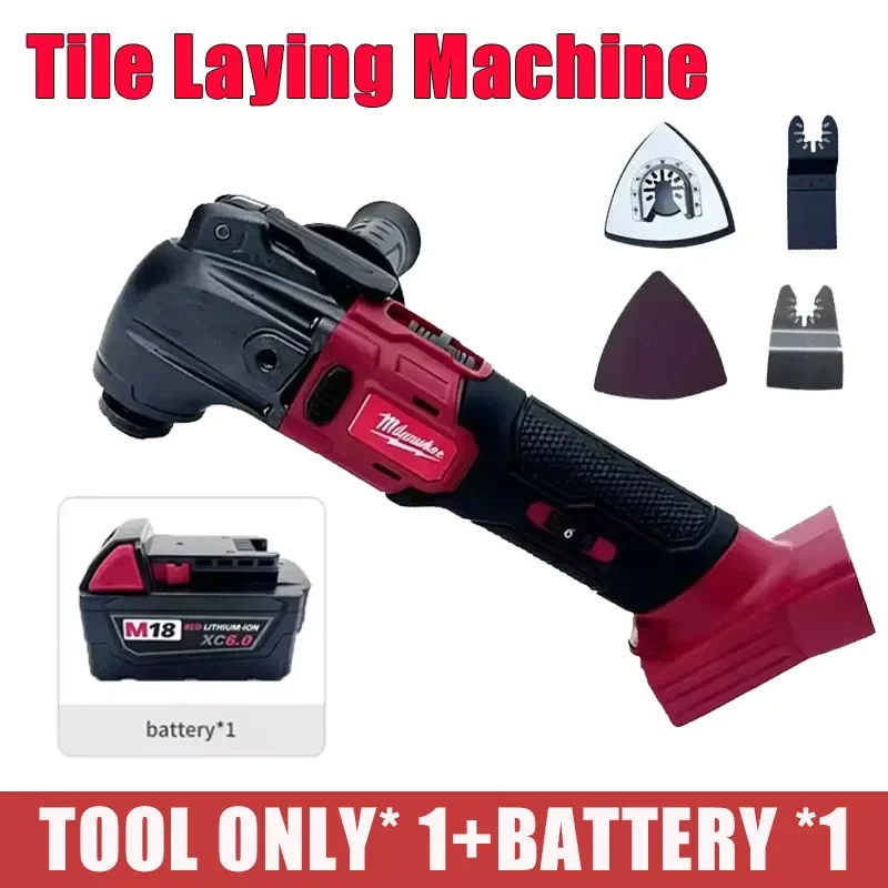 Milwaukee Brushless Cordless Electric Impact Hammer Drill Angle Grinder Electric Circular Saw With18v Battery Combo Kits Power - Image 15