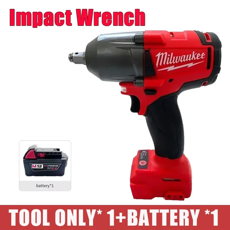 Milwaukee Brushless Cordless Electric Impact Hammer Drill Angle Grinder Electric Circular Saw With18v Battery Combo Kits Power - Image 28
