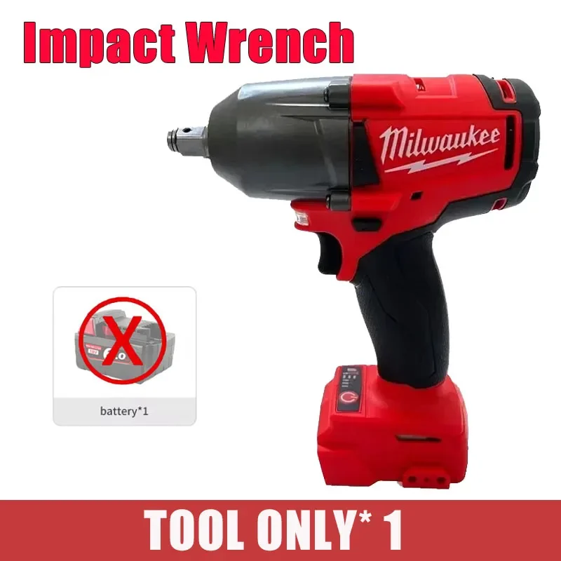 Milwaukee Brushless Cordless Electric Impact Hammer Drill Angle Grinder Electric Circular Saw With18v Battery Combo Kits Power - Image 27
