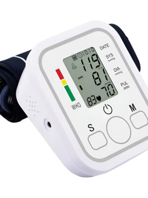 Monitor de Presión Arterial Inteligente de Muñeca: Pantalla LED Digital de Alta Precisión, Inicio Único, Función de Voz Clara, Alimentación Dual USB/Batería, Perfecto Como Herramienta de Respaldo de Salud en Casa, Un Regalo Atento y Esencial para Ancianos