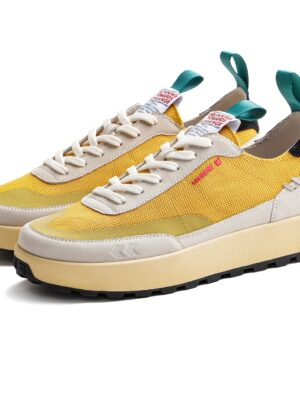 Maden, Nuevas Zapatillas Estrelladas de Verano, Zapatos Deportivos de Lona Waffle para Hombre, Malla Transpirable para Viajeros, Suela Gruesa Casual, Zapatos Forrest Gump Blanco Amarillo, Zapatos de Golf, Tenis, Camping