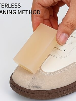 Borrador de goma para limpieza de zapatos de cuero de terciopelo - Removedor de manchas no eléctrico para zapatillas, ropa, vidrio, paredes, pisos y muebles - Herramienta de borrado en seco multiusos, cuida suavemente los tejidos, no requiere baterías